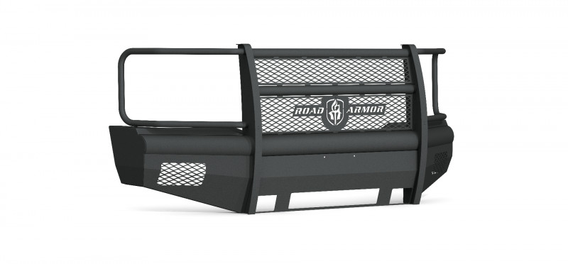 Road Armor 3032VF6B-RA Vaquero Front Bumpers | Texture Black ...