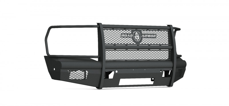 Road Armor 4192VF6B-RA Vaquero Front Bumpers | Non-Winch | Texture ...