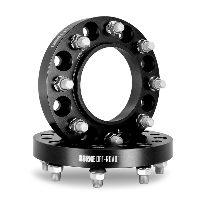 Borne Off-Road Wheel Spacers | 8X170 | 125 | 38.1mm | M14x1.5 | Black