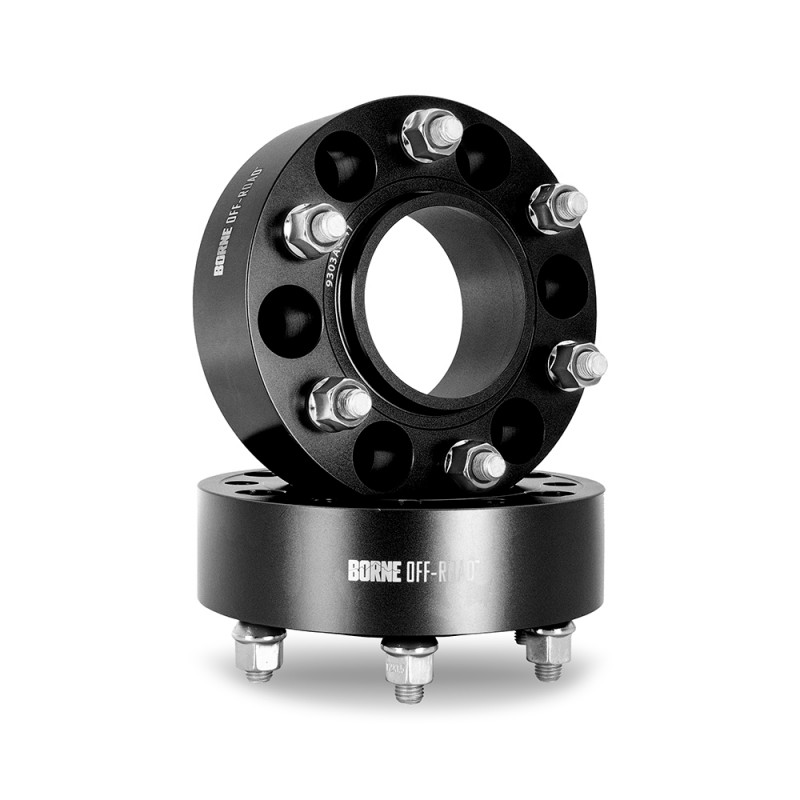 Borne Off-Road Wheel Spacers | 6x135 | 87.1 | 38mm | M14x1.5 | Black