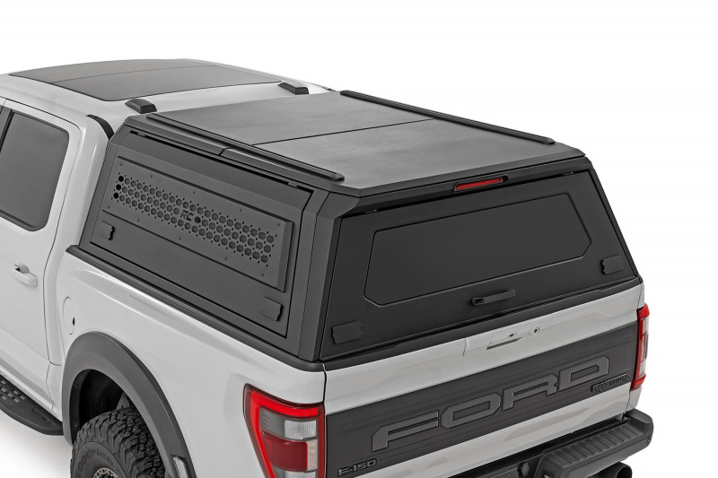 Rough Country 73400-RC Truck Bed Cap | Modular | 5'7" Bed | Custom Offsets