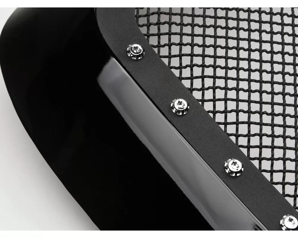 Armordillo 7161399-DILLO USA Gloss Black Studded Mesh Grill Dodge Ram ...