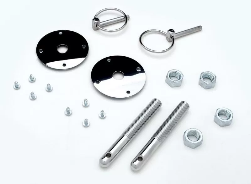 Trans Pin Set Trans-Dapt Performance 4056-TRNSDP FLIP-OVER Style Hood Pin Set; 3/16 ...