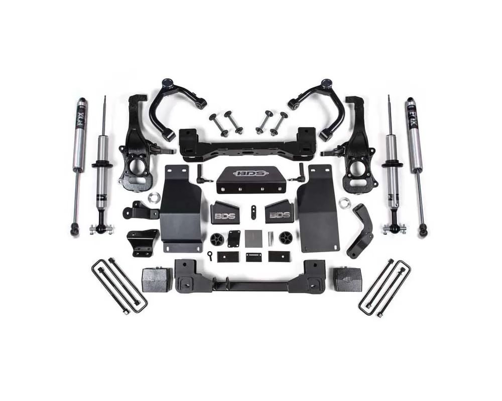 BDS Suspension BDS1803FSR 6 Inch Lift Kit FOX 2.0 Performance Series ...