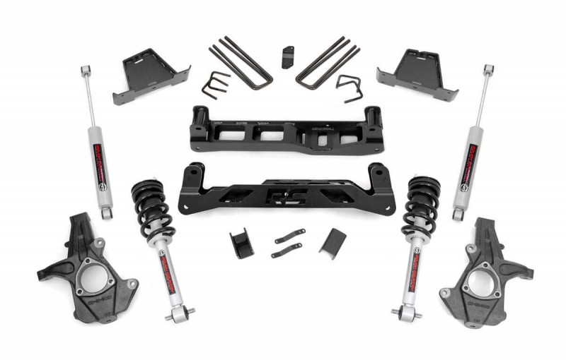 Rough Country 7.5" Suspension Lifts for 0713 Chevrolet Silverado 1500