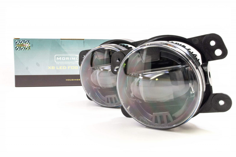 Morimoto LF030 XB LED Projector Fog Lights (White) 0717 Jeep Wrangler JK/Cherokee & 1113