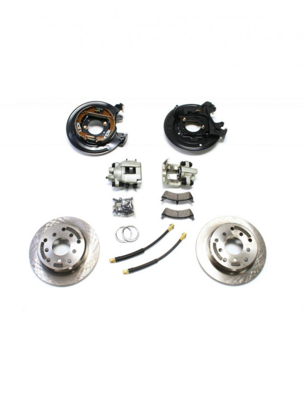 TeraFlex 4354420TF Rear Disc Brake Conversion Kit (9106 Dana and