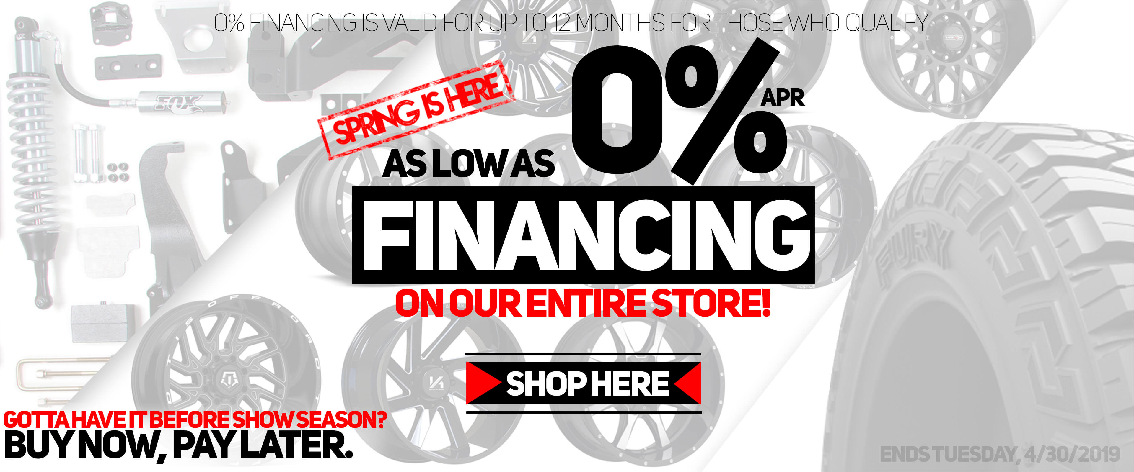 0% Financing through Affirm