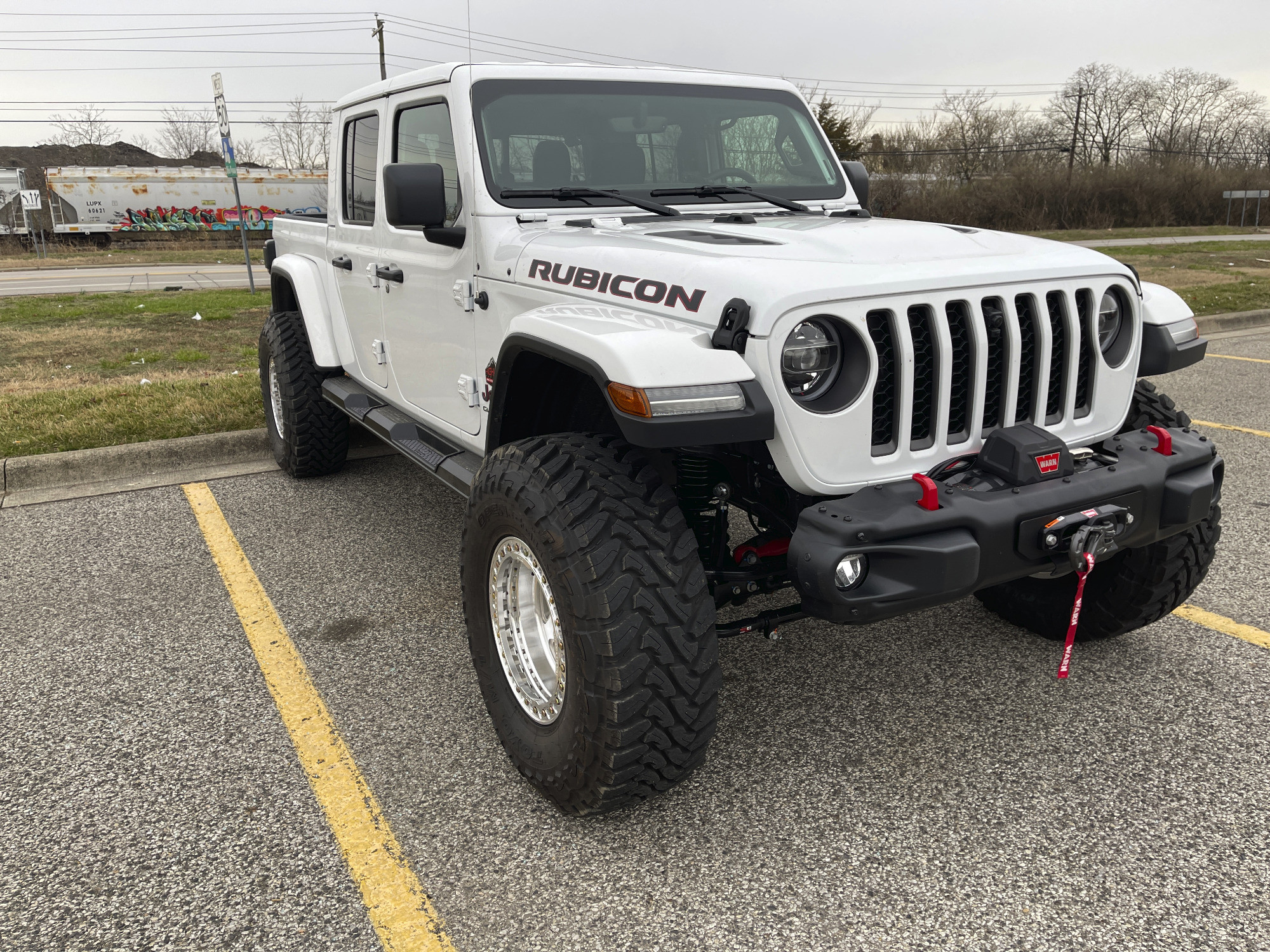 2021 Jeep Wrangler Rubicon with Toyo Open Country M/T tires