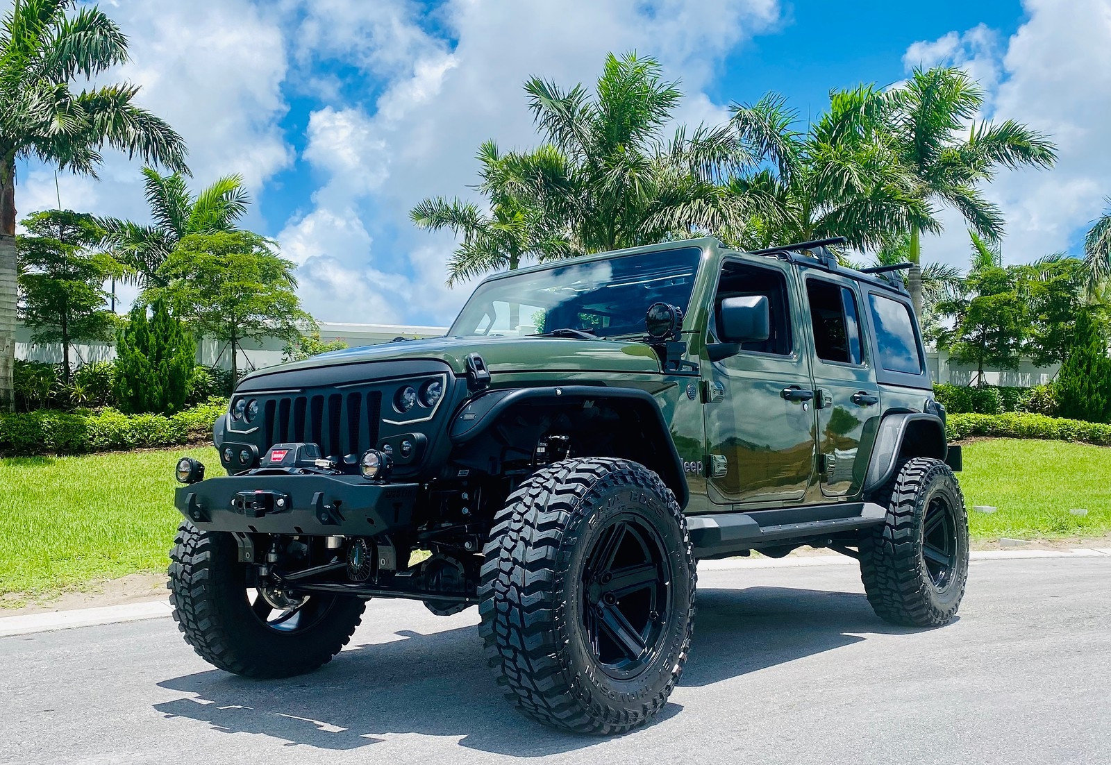 2020 Jeep Wrangler Unlimited with Mickey Thompson Baja Boss Tires