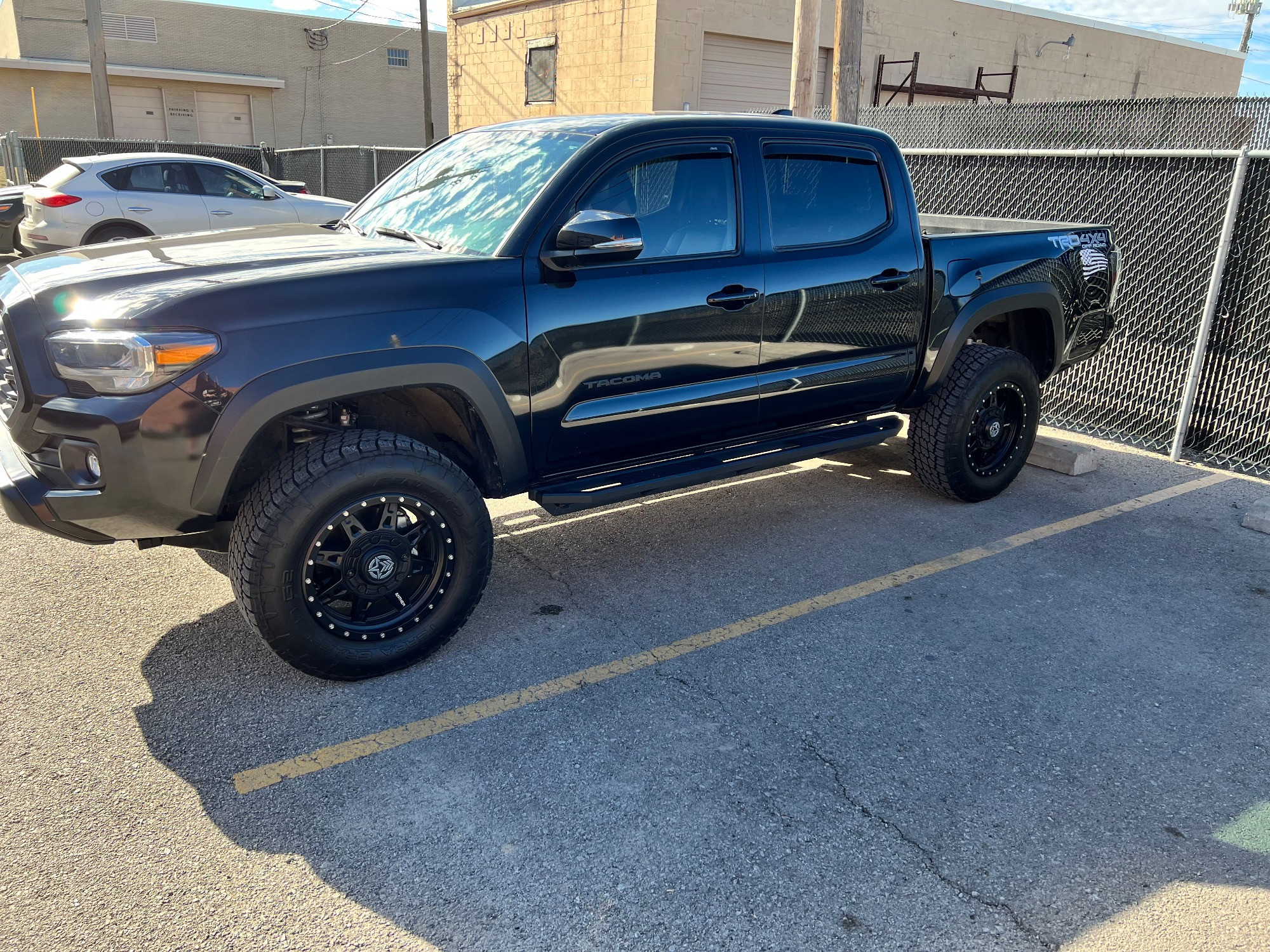 2021 Toyota Tacoma with Anthem Off-Road Rogue wheels