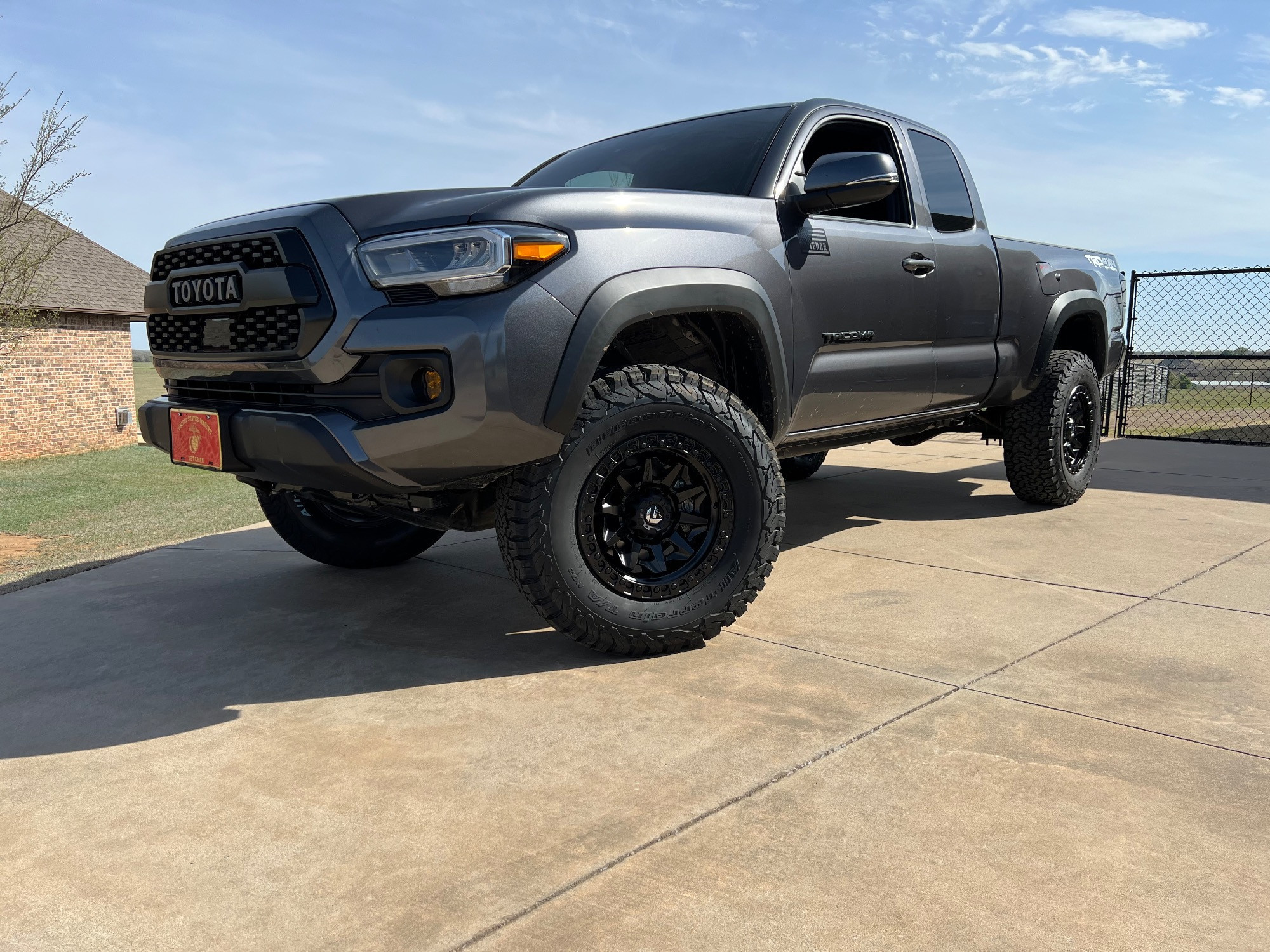 2023 Toyota Tacoma TRD with BFG All-Terrain TA KO2 tires