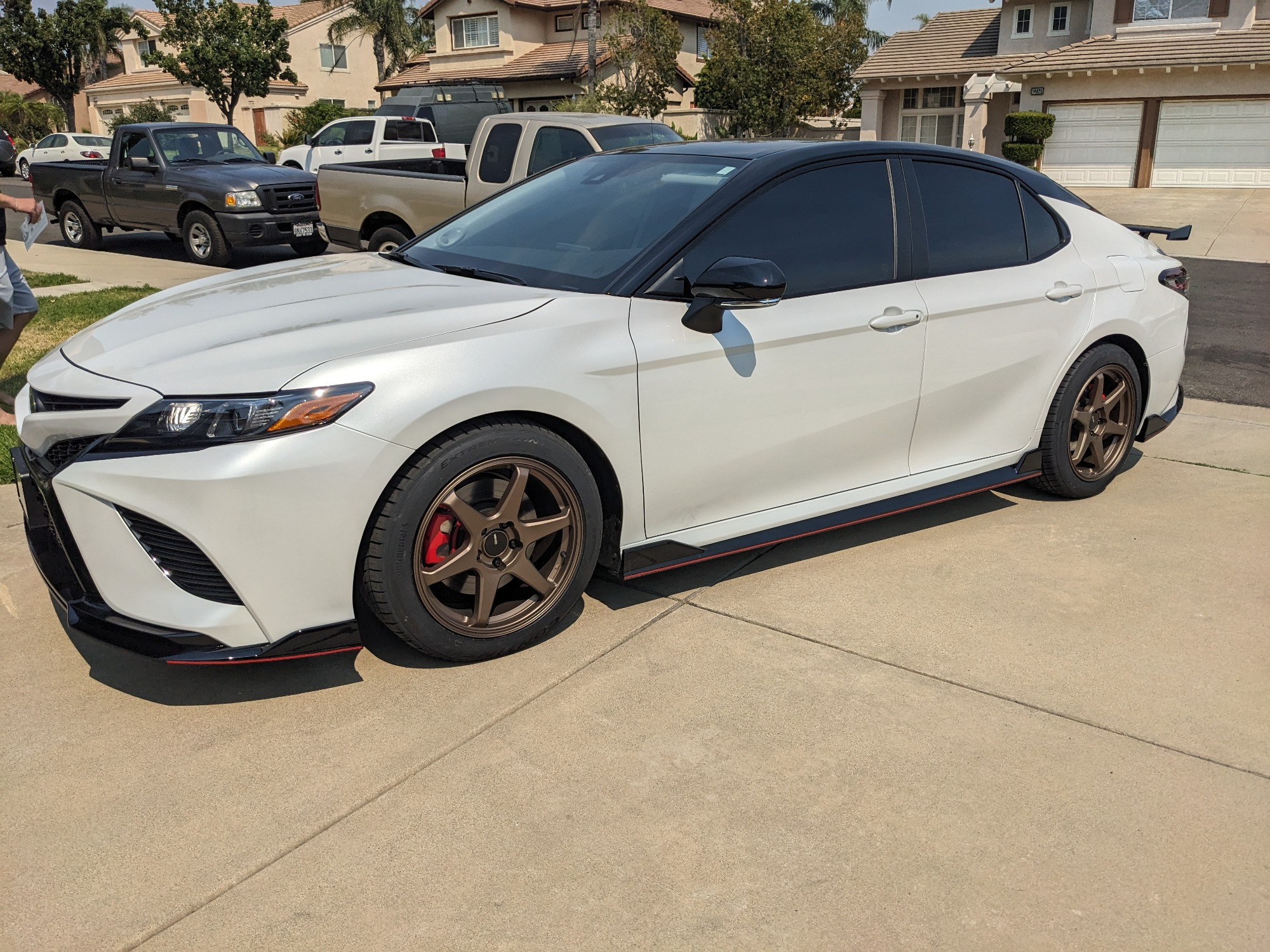 2023 Toyota Camry TRD with Enkei T6R wheels