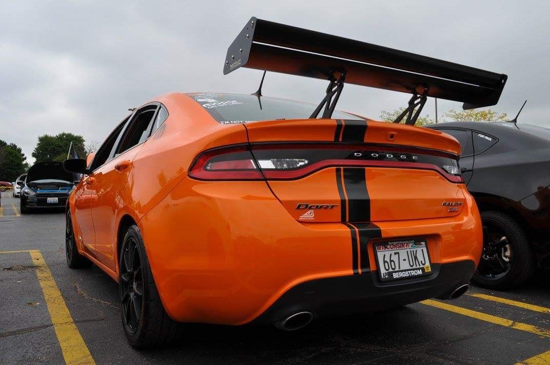 2014 Dodge Dart with Dunlop Altimax Arctic tires
