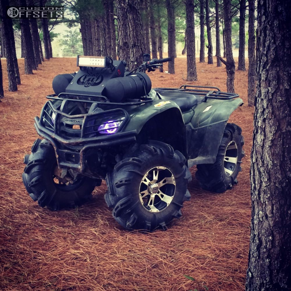 Wheel Offset 2012 Honda Rancher 420 Inside Flares Lift 2 ...