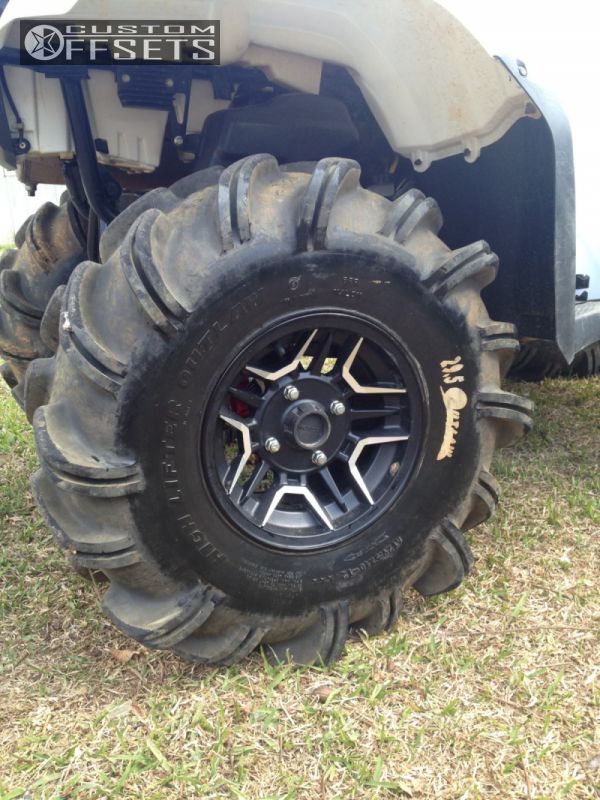 Wheel Offset 2015 Honda Foreman 500 Flush Stock Custom Rims