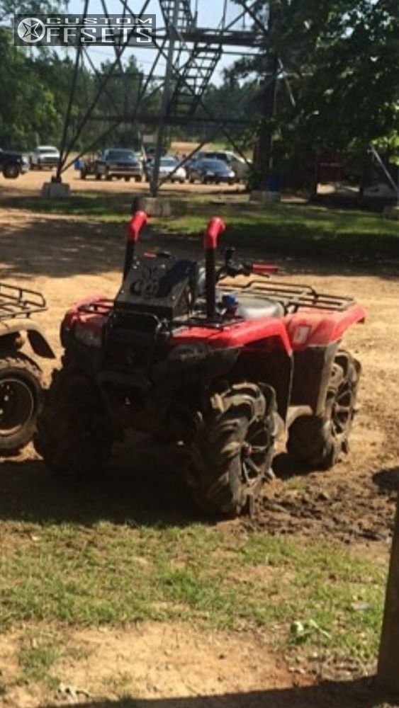 Wheel Offset 2014 Honda Rancher 420 Flush Lift 2 Custom Rims