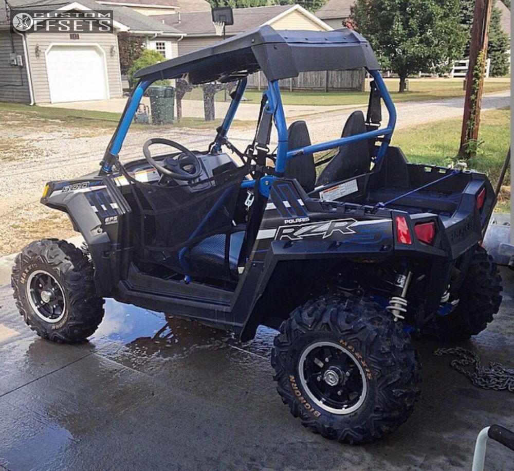Wheel Offset 2014 Polaris Rzr 800 Outside Flares Stock Custom Rims