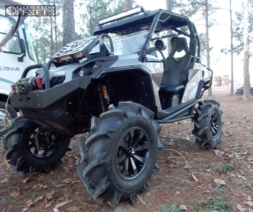 Wheel Offset 2012 Can Am Commander 1000 Outside Flares Lift 4 Custom Rims