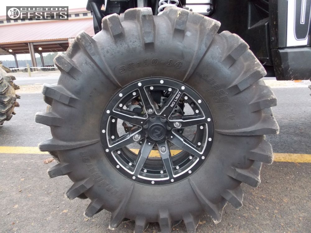Wheel Offset 2014 Polaris Ranger 900 Outside Flares Stock Custom Rims