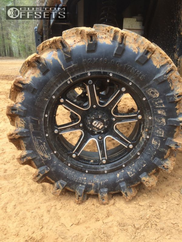 Wheel Offset 2014 Polaris Ranger 900 Outside Flares Lift 3 Custom Rims