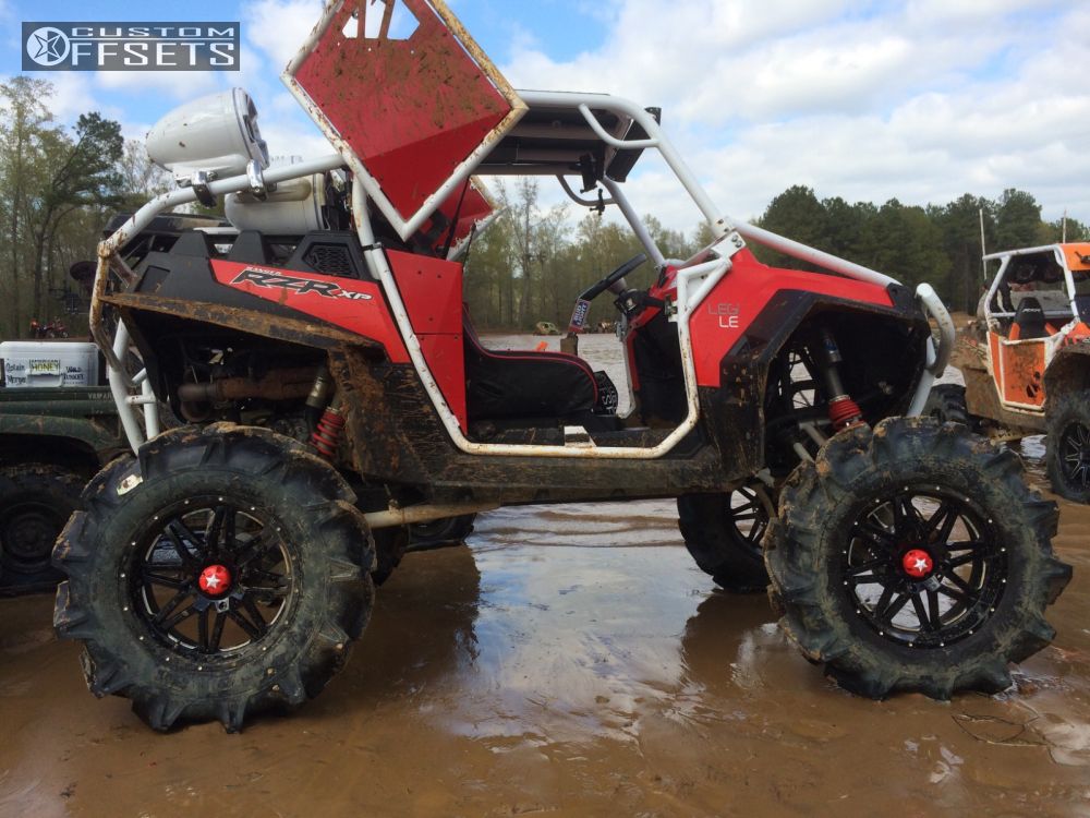 Wheel Offset 2011 Polaris Rzr 900 Outside Flares Lift 8 Custom Rims