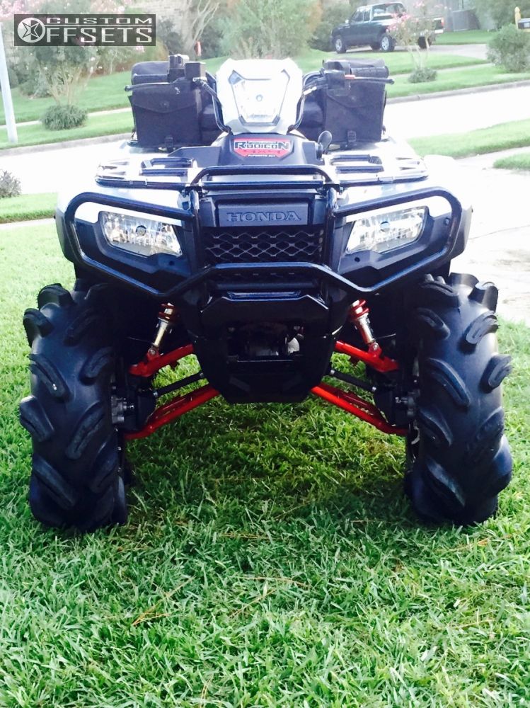 Wheel Offset 2015 Honda Rubicon Outside Flares Lift 2 Custom Rims