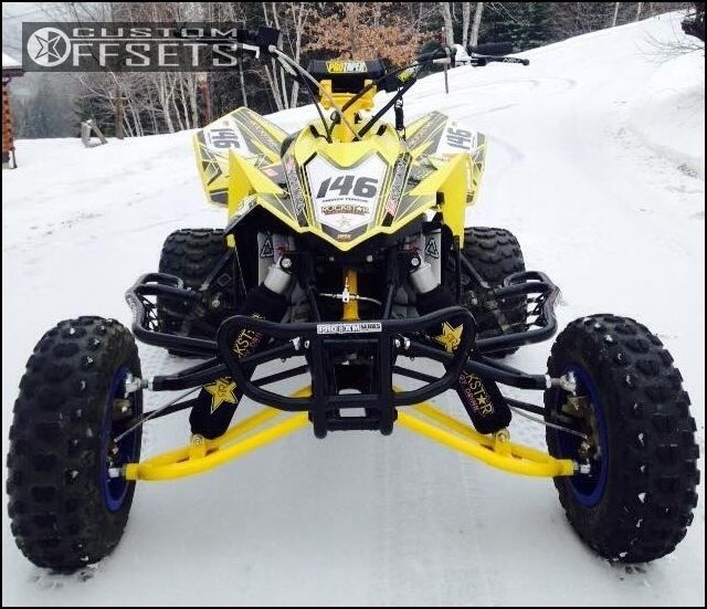 Wheel Offset 2006 Suzuki Ltr 450 Hella Outside Flares Stock Custom Rims