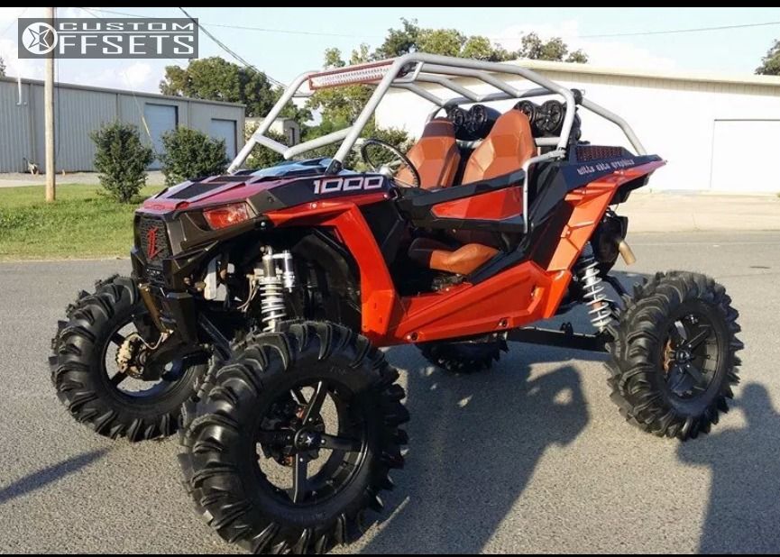 Wheel Offset 2014 Polaris Rzr 1000 Outside Flares Lift 8 Custom Rims
