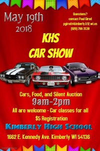 Kimberly High School Car Show