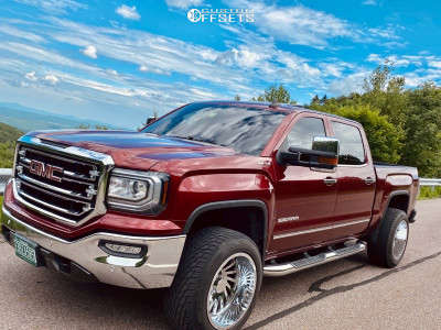 1 2017 Sierra 1500 Gmc Bds Suspension Lift 3in Arkon Off Road Caesar Chrome