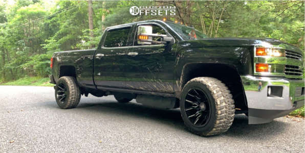 1 2019 Silverado 2500 Hd Chevrolet Stock Air Suspension Arkon Off Road Roosevelt Black