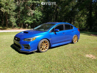 Option Lab R716 18x8.5 35 Gold | L16-88565-35-GLD | Custom Offsets
