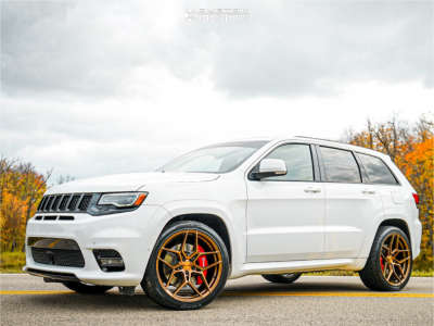 1 2017 Grand Cherokee Jeep Srt Stock Air Suspension Rohana Rfx11 Bronze