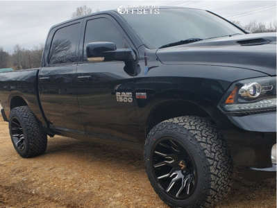 1 2013 1500 Ram Stock Air Suspension Arkon Off Road Roosevelt Black