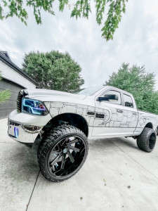 1 2016 1500 Ram Pro Comp Suspension Lift 65in Arkon Off Road Lincoln Black