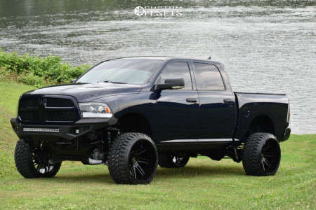 1 2018 1500 Ram Rough Country Suspension Lift 6in Arkon Off Road Davinci Black