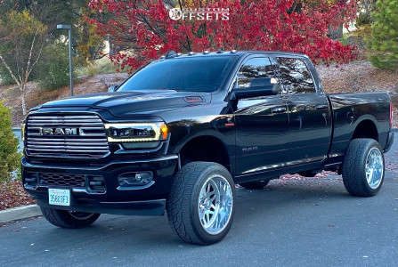 Ram 2500 on 22-inch Wheels Image Gallery | Custom Offsets