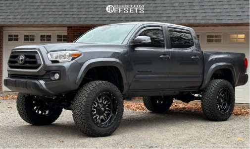 2023 Toyota Tacoma with 17x8.5 -25 RRW Rr7-h and 285/70R17 Falken ...