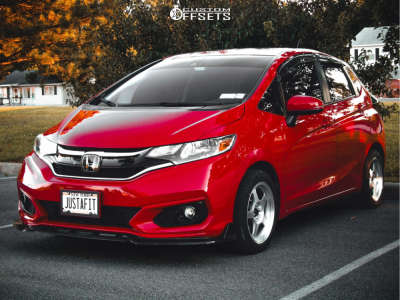 1 2018 Fit Honda Ex L Rev9 Coilovers Vors Sp1 Silver