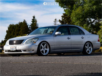 2005 Lexus LS430 with 20x10.5 -20 Work Durandal Dd5.2 and 235