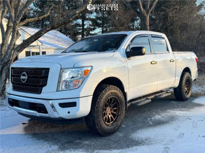 1 2023 Titan Nissan Sv Z1 Offroad Leveling Kit Anthem Off Road Talon Bronze