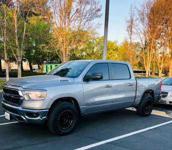 Ram 1500 on 18-inch Wheels Image Gallery | Custom Offsets