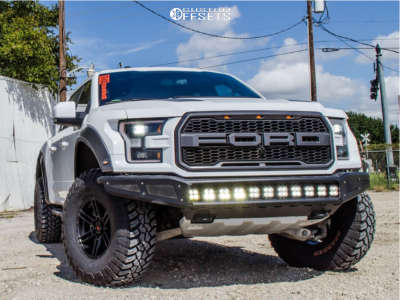 2018 Ford Raptor with 17x9 12 VenomRex Vr602 and 37/13.5R17 BFGoodrich ...