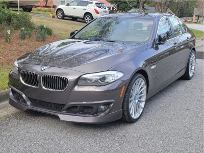 2013 BMW 535i with 20x9 32 Beyern Aviatic and 265/30R20 Falken