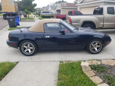 1995 Mazda MX-5 Miata with 15x8 20 Spec-1 Spt-901 and 205