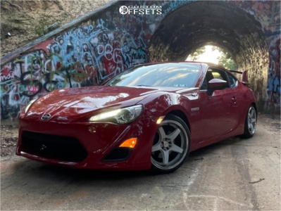 2013 Scion FR-S with 17x8 35 XXR 555 and 205/40R17 Vercelli Strada