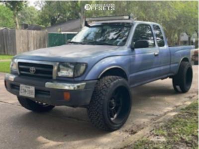 1999 Toyota Tacoma with 22x12 -51 Vision Split and 285/45R22 Venom ...
