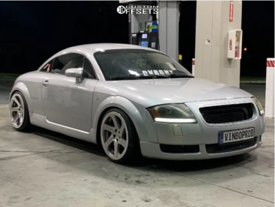 2000 Audi TT with 18x8.5 35 3SDM 0.06 and 215/35R18 Atrezzo Sva1 and