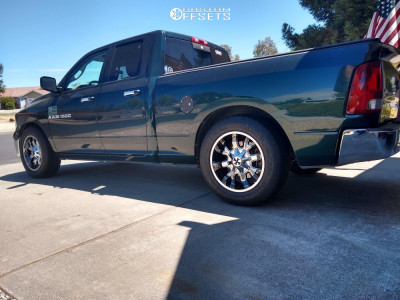 2011 Ram 1500 - 20x9 0mm - Cali Offroad Dirty - Lowered 2F / 4R - 275/60R20